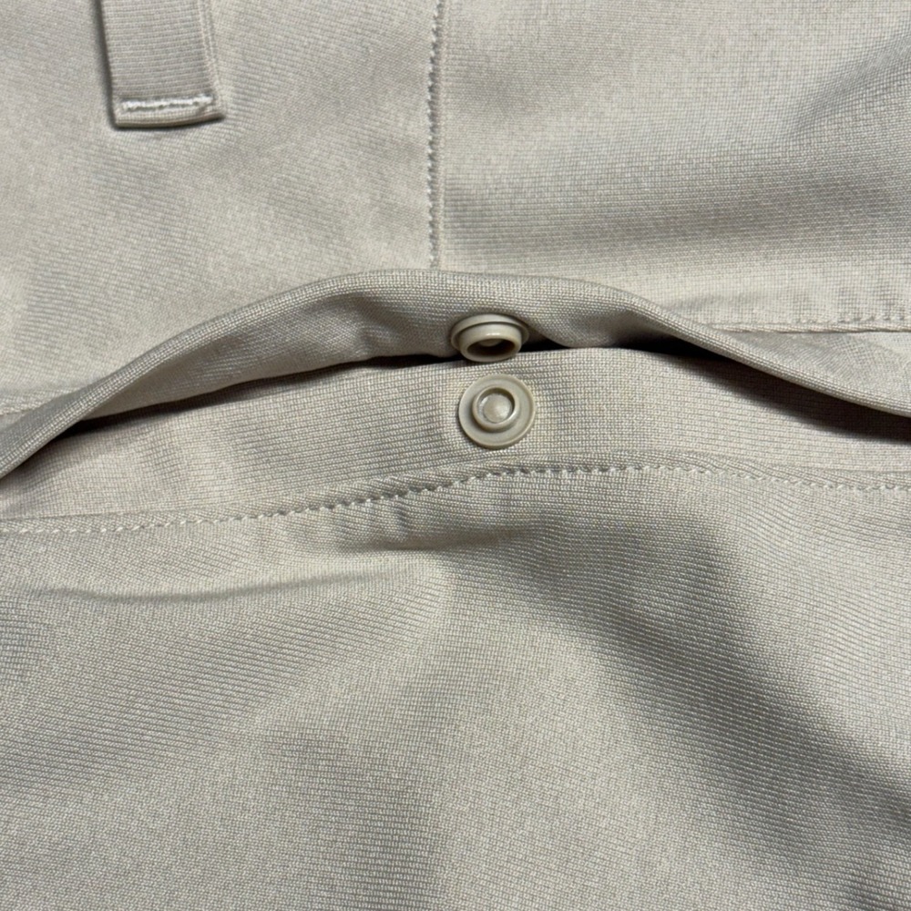 Lululemon Commission Pant Classic Tan Khaki Mens 34x30 Performance Chino - Picture 5 of 8